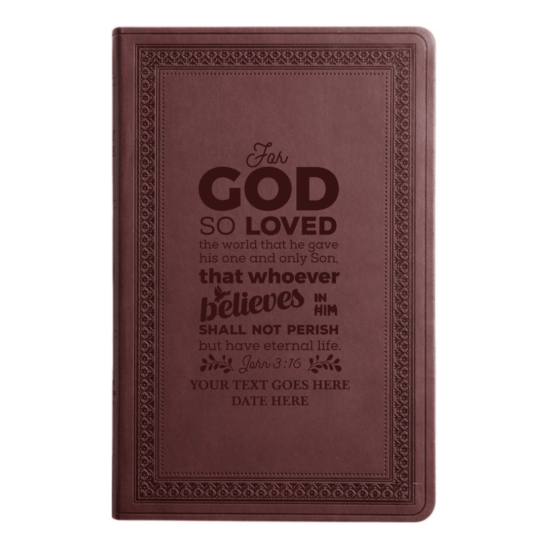 ESV Purple Plum Standard Size Holy Bible Large Print | Bible Verse Collection 1 - Shepherds Shelf