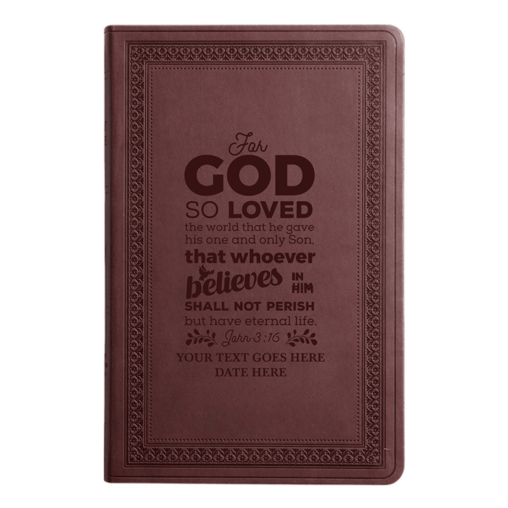 ESV Purple Plum Standard Size Holy Bible Large Print | Bible Verse Collection 1 - Shepherds Shelf