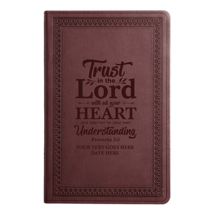 ESV Purple Plum Standard Size Holy Bible Large Print | Bible Verse Collection 2 - Shepherds Shelf