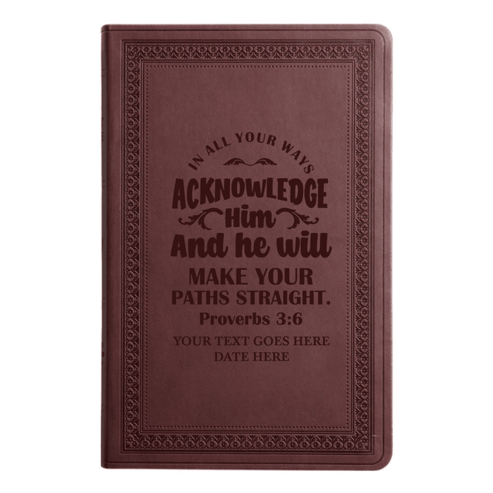 ESV Purple Plum Standard Size Holy Bible Large Print | Bible Verse Collection 2 - Shepherds Shelf