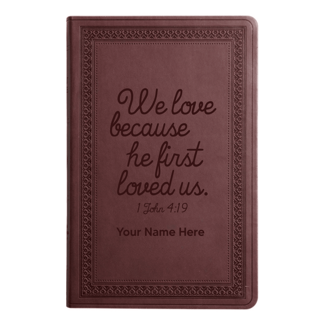 ESV Purple Plum Standard Size Holy Bible Large Print | Bible Verse Collection 3 - Shepherds Shelf