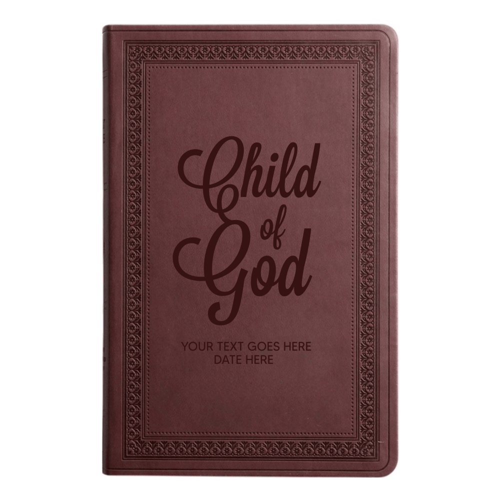 ESV Purple Plum Standard Size Holy Bible Large Print | Child of God