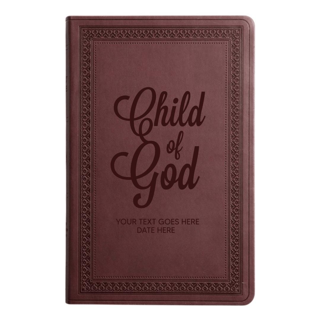 ESV Purple Plum Standard Size Holy Bible Large Print | Child of God - Shepherds Shelf