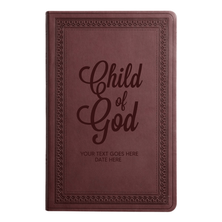 ESV Purple Plum Standard Size Holy Bible Large Print | Child of God - Shepherds Shelf