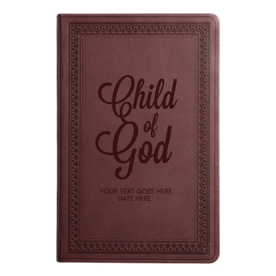 ESV Purple Plum Standard Size Holy Bible Large Print | Child of God - Shepherds Shelf