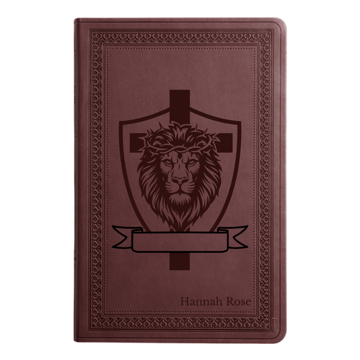 ESV Purple Plum Standard Size Holy Bible Large Print | Cross Collection - Shepherds Shelf