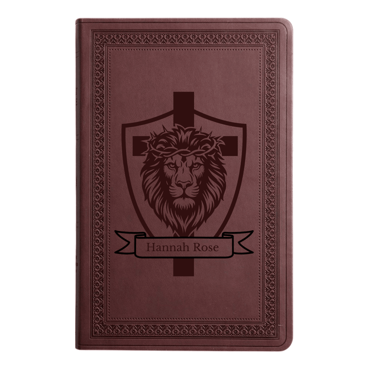 ESV Purple Plum Standard Size Holy Bible Large Print | Cross Collection - Shepherds Shelf