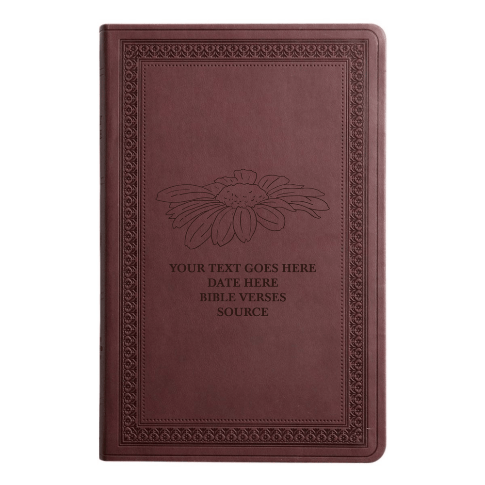 ESV Purple Plum Standard Size Holy Bible Large Print | Daisy
