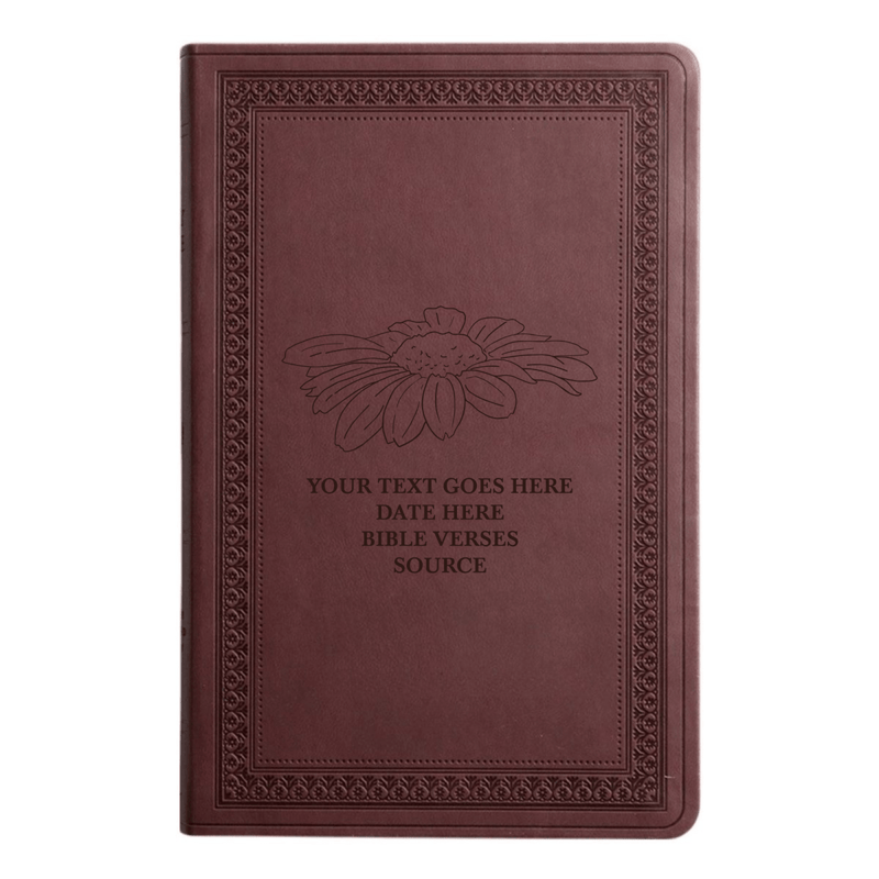 ESV Purple Plum Standard Size Holy Bible Large Print | Daisy