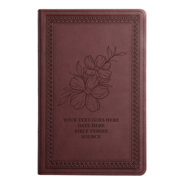 ESV Purple Plum Standard Size Holy Bible Large Print | Jasmine - Shepherds Shelf
