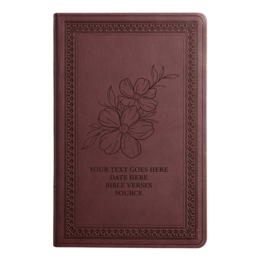 ESV Purple Plum Standard Size Holy Bible Large Print | Jasmine - Shepherds Shelf