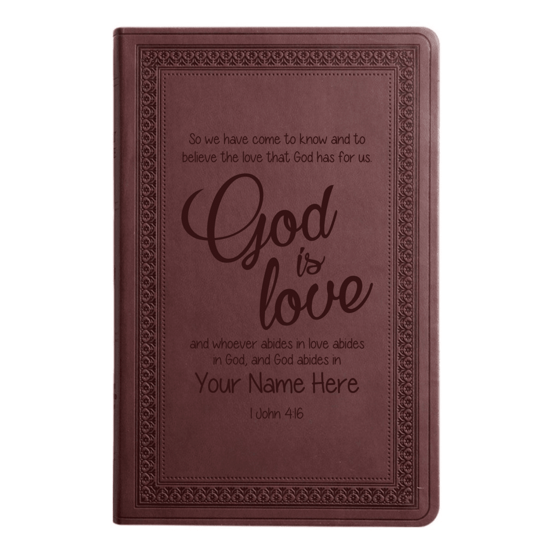 ESV Purple Plum Standard Size Holy Bible Large Print | Live - in - scripture Collection 1 - Shepherds Shelf