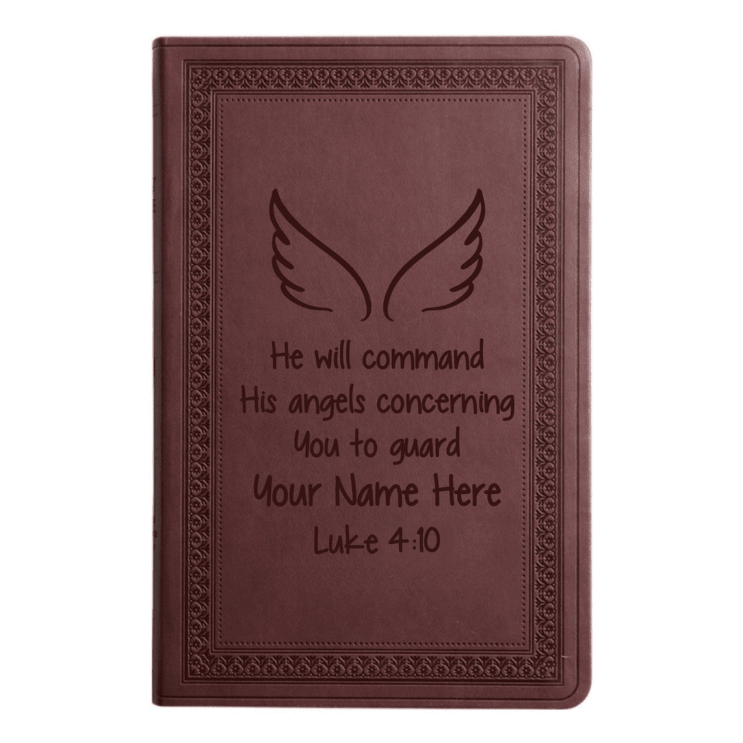 ESV Purple Plum Standard Size Holy Bible Large Print | Live - in - scripture Collection 1 - Shepherds Shelf