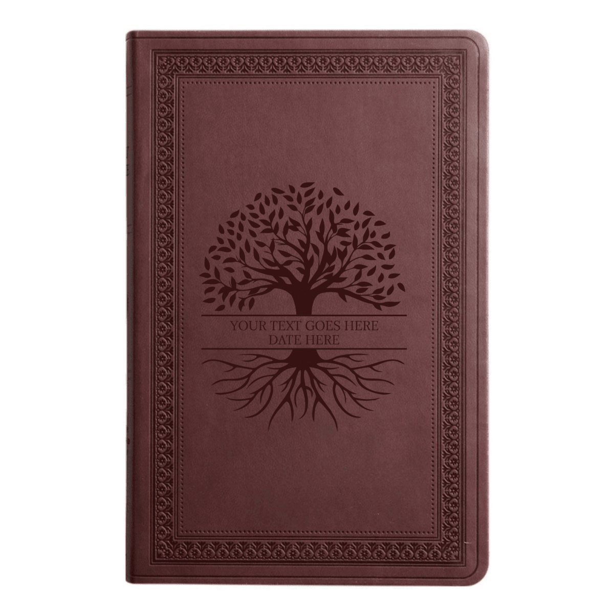 ESV Purple Plum Standard Size Holy Bible Large Print | Scripture Art Collection 1 - Shepherds Shelf