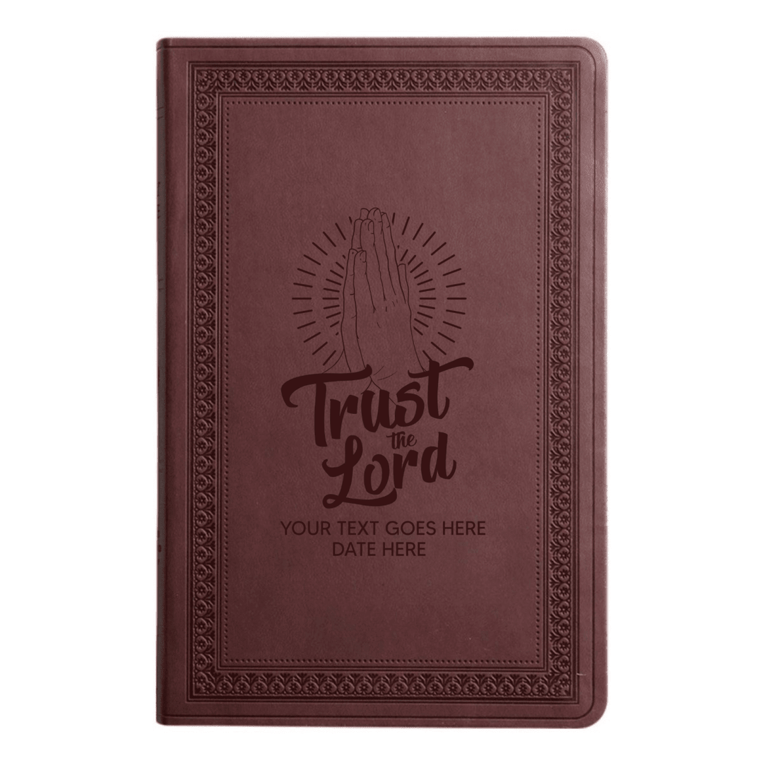 ESV Purple Plum Standard Size Holy Bible Large Print | Scripture Art Collection 1 - Shepherds Shelf