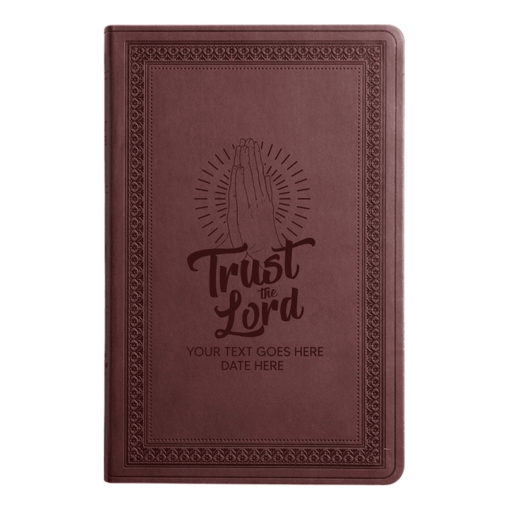 ESV Purple Plum Standard Size Holy Bible Large Print | Scripture Art Collection 1 - Shepherds Shelf