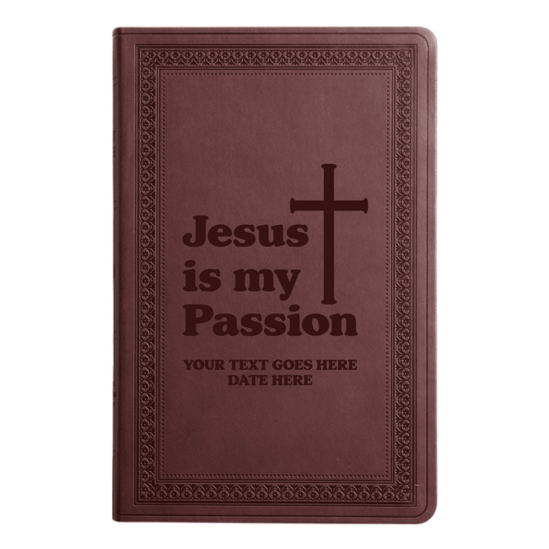 ESV Purple Plum Standard Size Holy Bible Large Print | Scripture Art Collection 2
