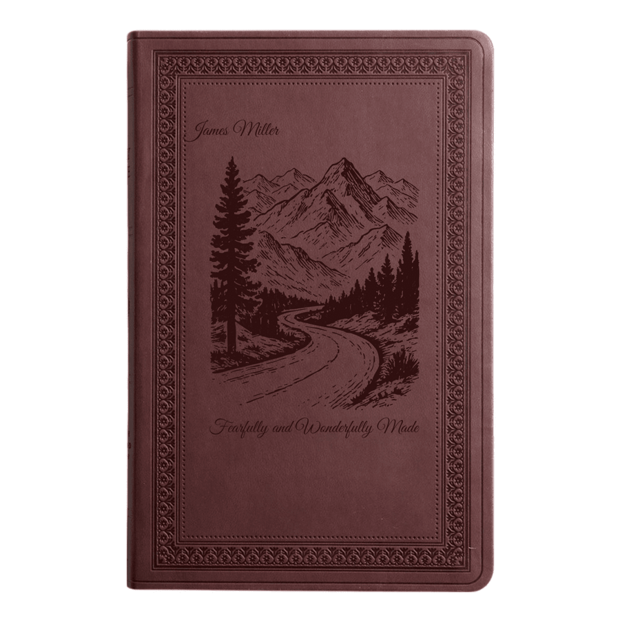 ESV Purple Plum Standard Size Holy Bible Large Print | The Highway of Holiness - Shepherds Shelf