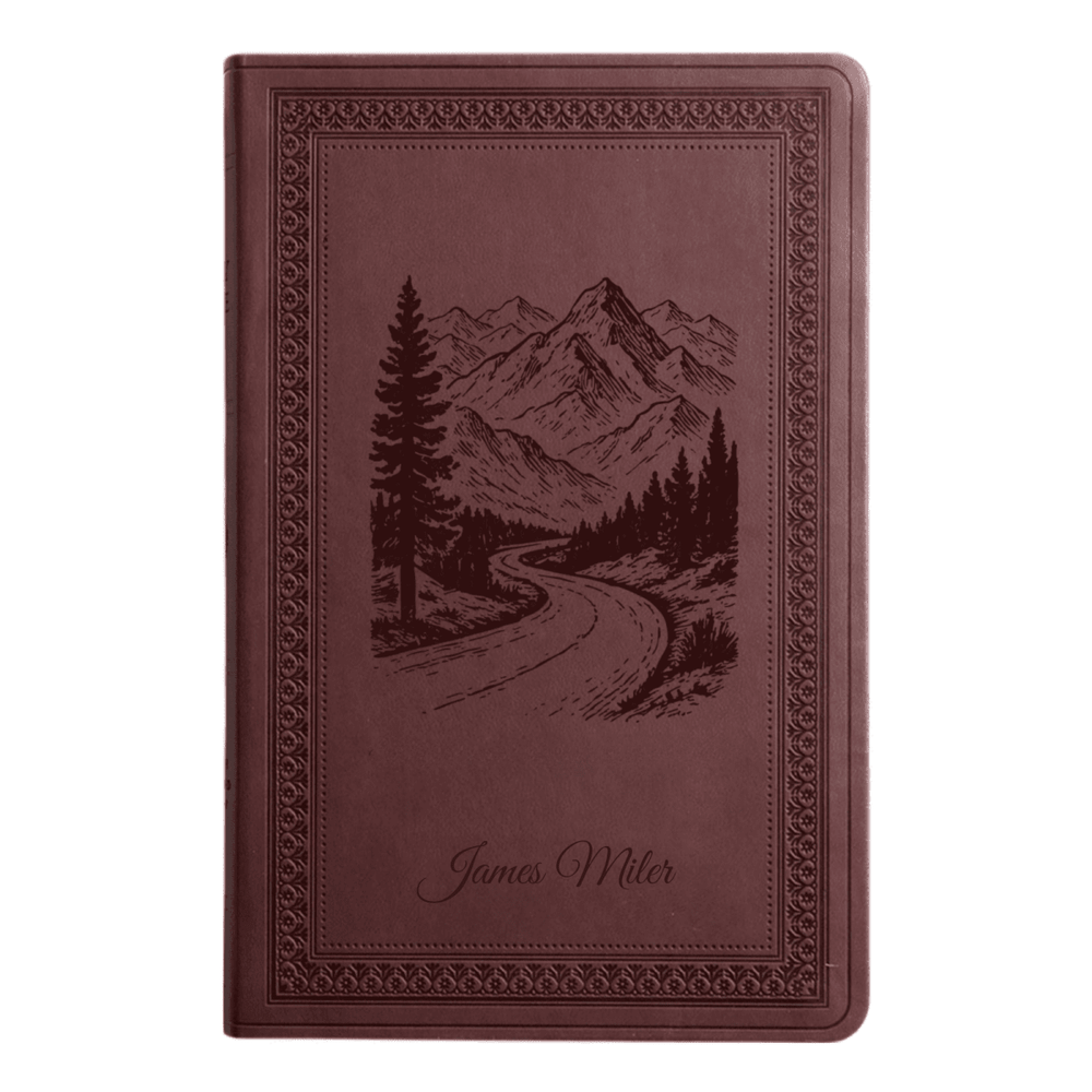ESV Purple Plum Standard Size Holy Bible Large Print | The Highway of Holiness
