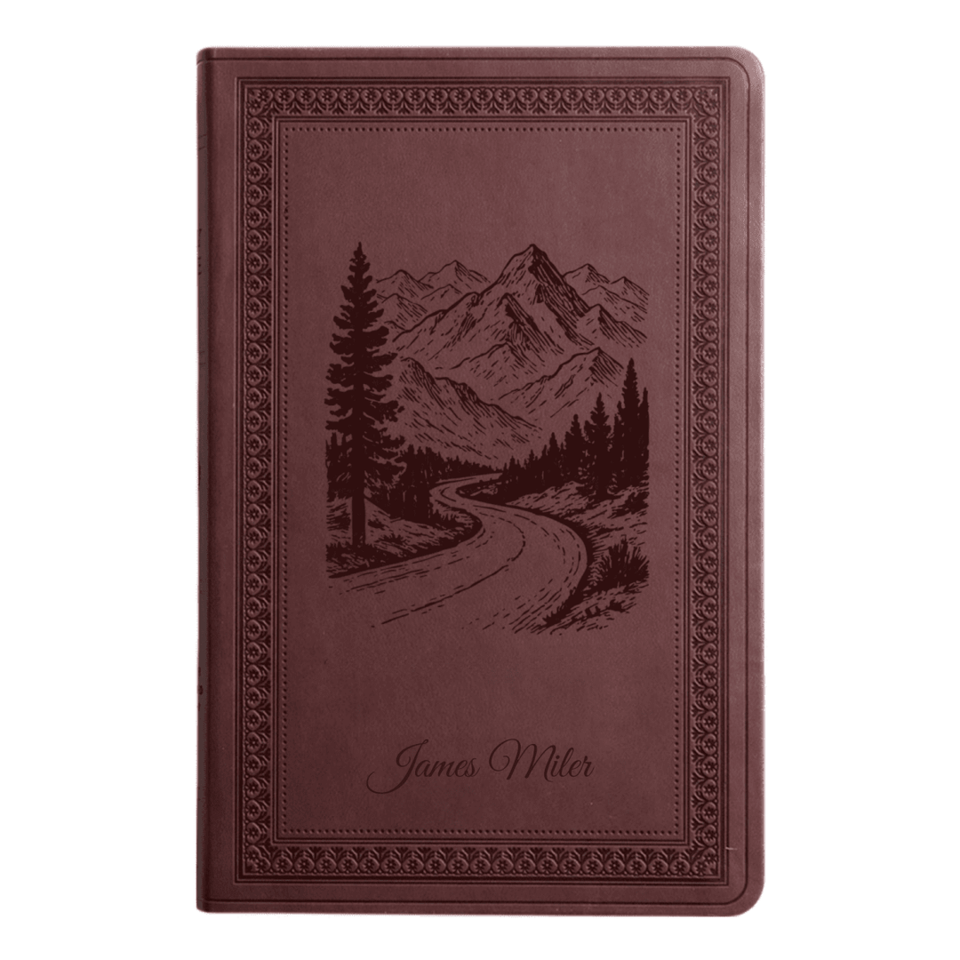 ESV Purple Plum Standard Size Holy Bible Large Print | The Highway of Holiness - Shepherds Shelf