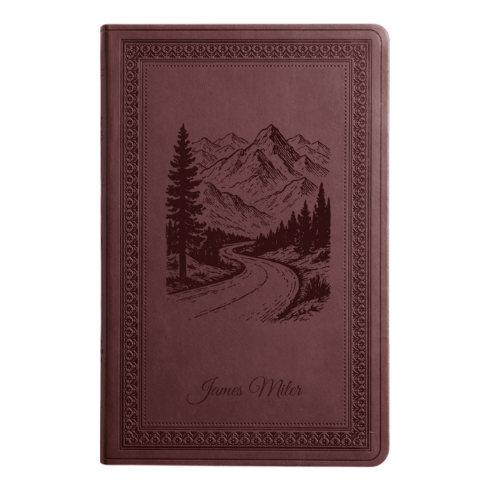 ESV Purple Plum Standard Size Holy Bible Large Print | The Highway of Holiness