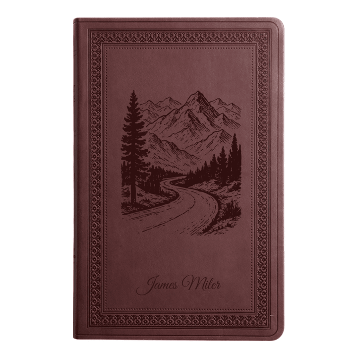 ESV Purple Plum Standard Size Holy Bible Large Print | The Highway of Holiness - Shepherds Shelf