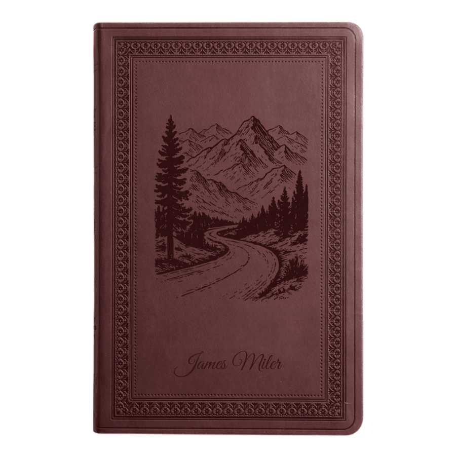 ESV Purple Plum Standard Size Holy Bible Large Print | The Highway of Holiness - Shepherds Shelf