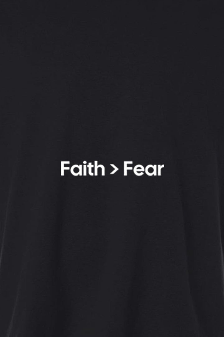 Faith > Fear Unisex Garment - Dyed Tee - Shepherds Shelf