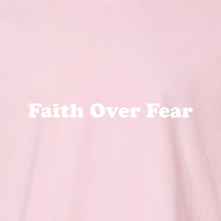 Faith Over Fear 3 Unisex Garment - Dyed Tee - Shepherds Shelf