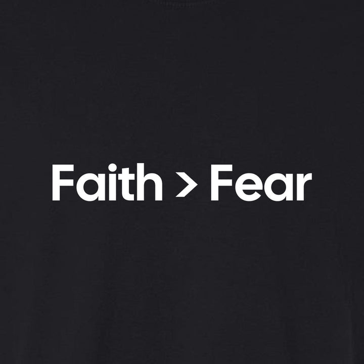 Faith Over Fear 4 Unisex Garment - Dyed Tee - Shepherds Shelf