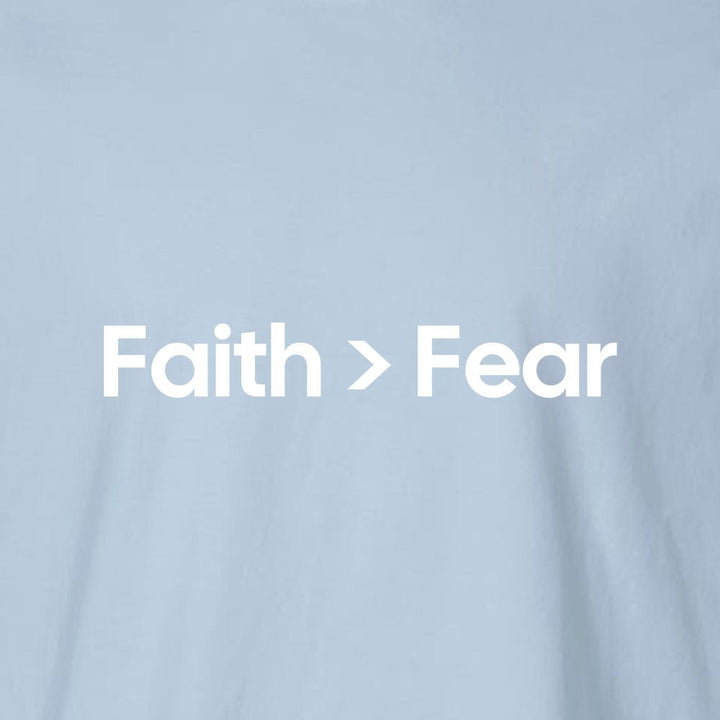 Faith Over Fear 4 Unisex Garment - Dyed Tee - Shepherds Shelf
