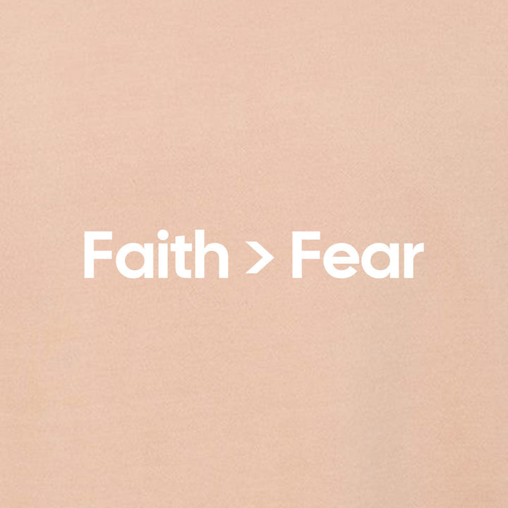 Faith Over Fear 4 Unisex Pigment - Dyed Crewneck Sweatshirt - Shepherds Shelf