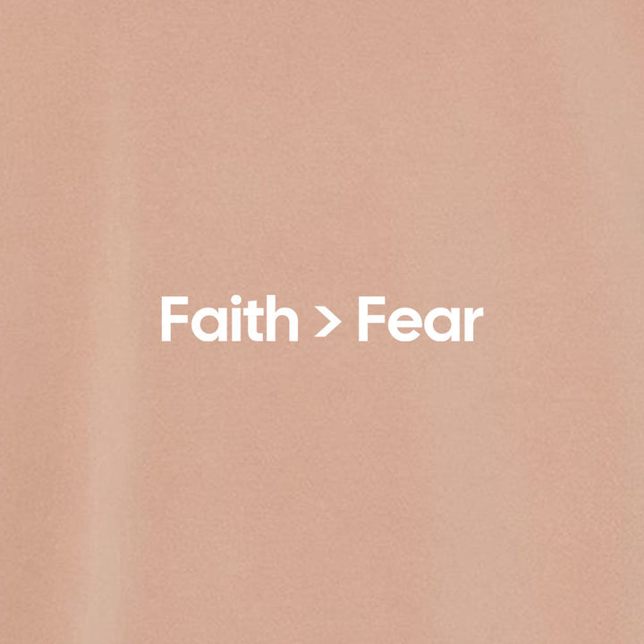 Faith Over Fear 4 Unisex Pigment - Dyed Hoodie Sweatshirt - Shepherds Shelf