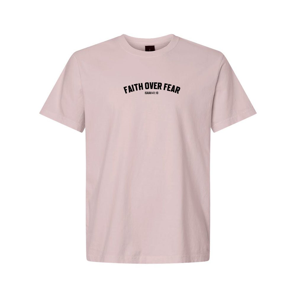 Faith Over Fear Unisex Garment - Dyed Tee - Shepherds Shelf