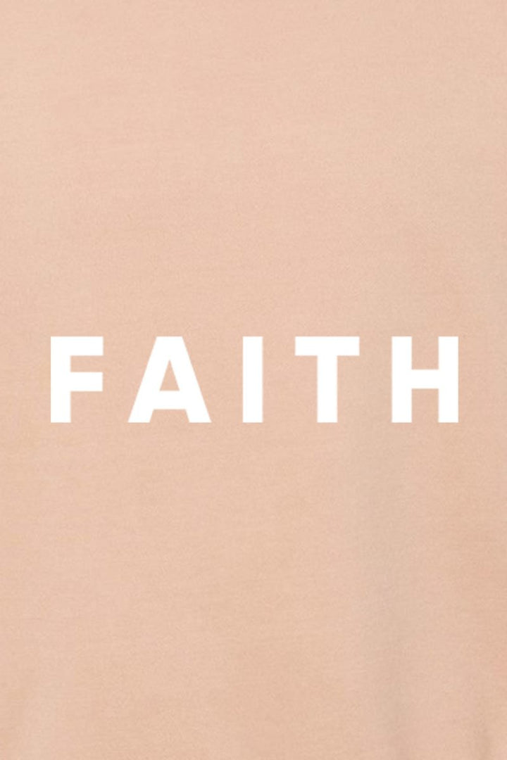 Faith Unisex Pigment - Dyed Crewneck Sweatshirt - Shepherds Shelf