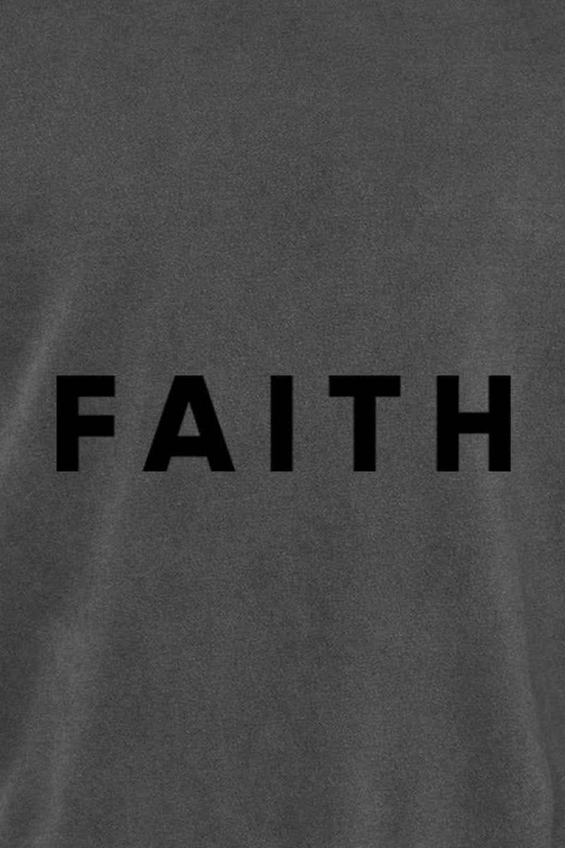 Faith Unisex Pigment - Dyed Crewneck Sweatshirt - Shepherds Shelf
