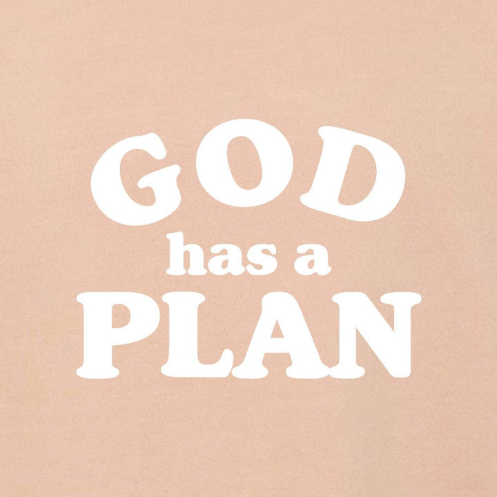 God has a Plan Unisex Pigment - Dyed Crewneck Sweatshirt - Shepherds Shelf