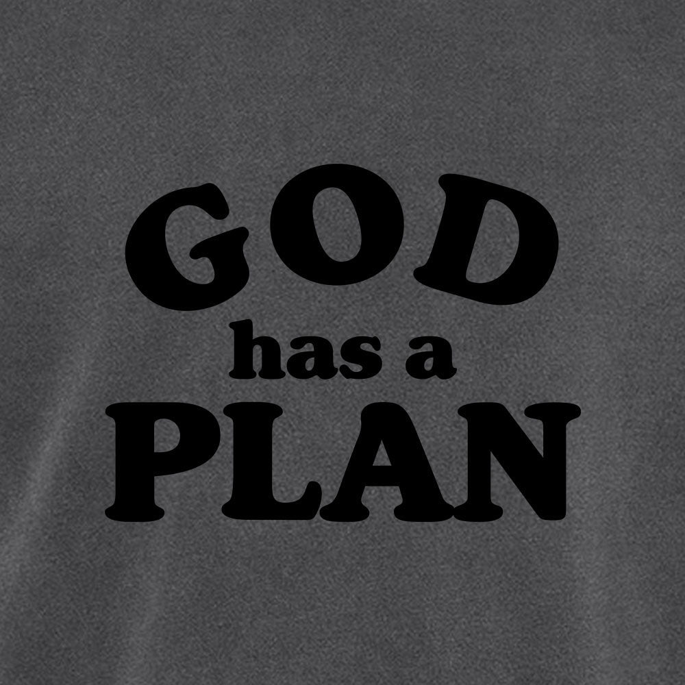 God has a Plan Unisex Pigment - Dyed Crewneck Sweatshirt - Shepherds Shelf