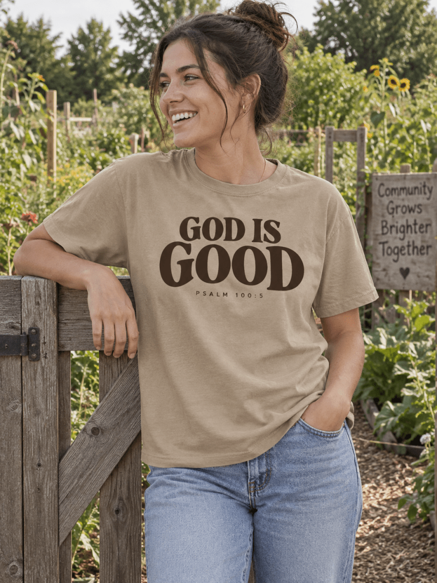 God Is Good Tee - Shepherds Shelf