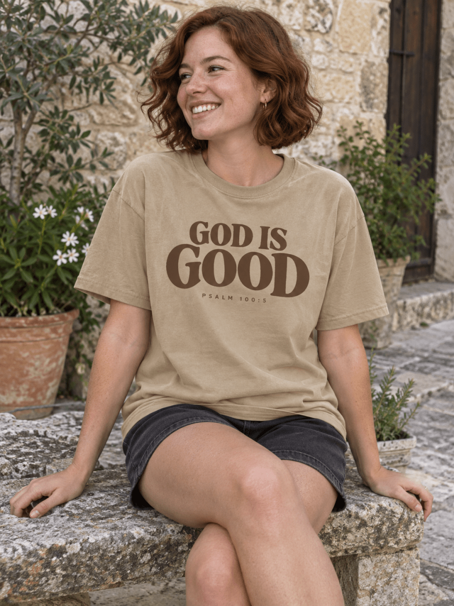 God Is Good Tee - Shepherds Shelf