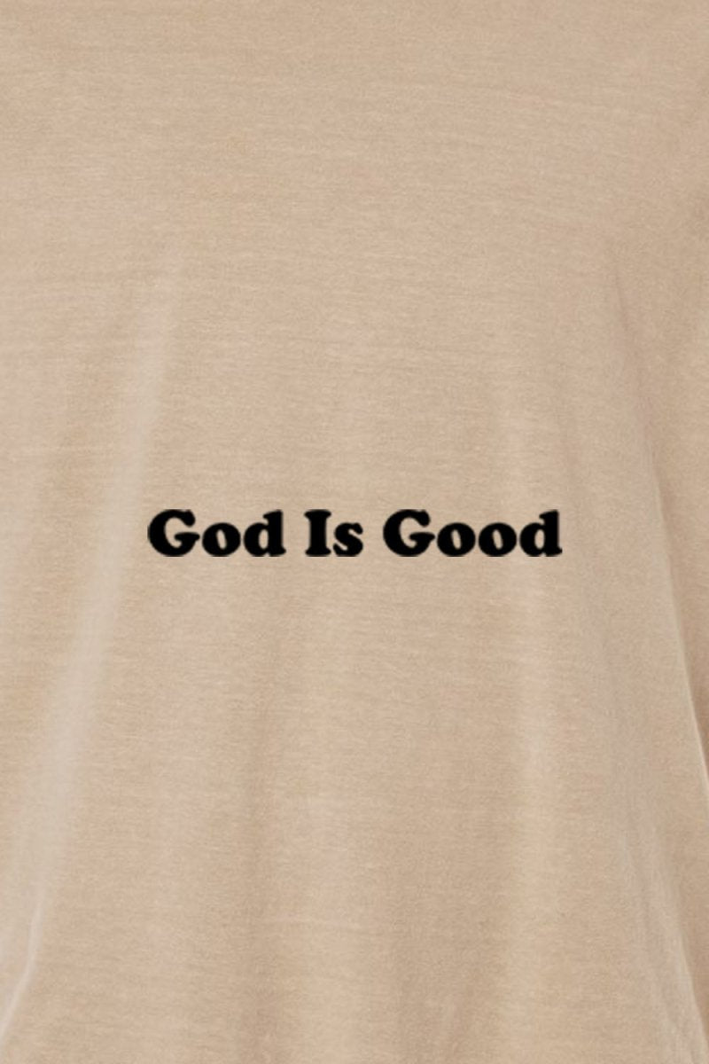 God is Good Unisex Garment - Dyed Tee - Shepherds Shelf