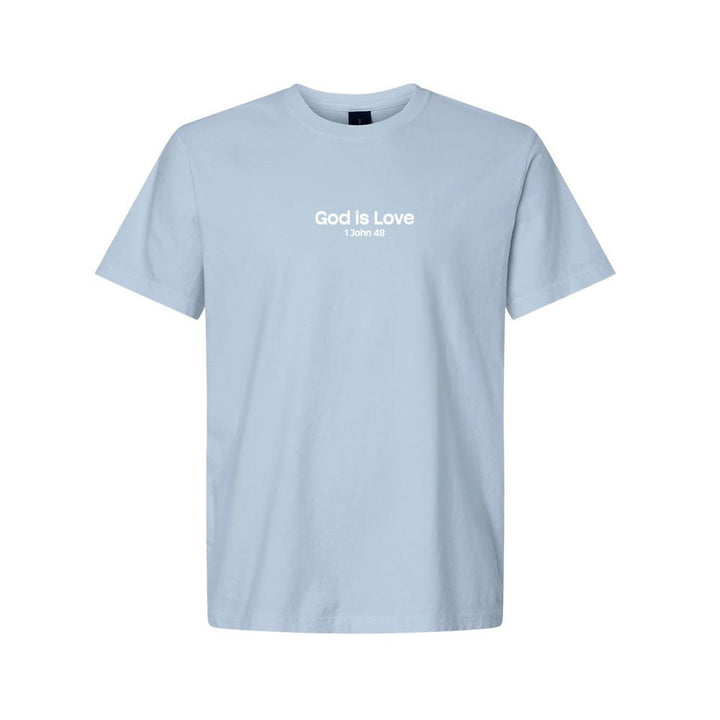 God is Love Unisex Garment - Dyed Tee - Shepherds Shelf