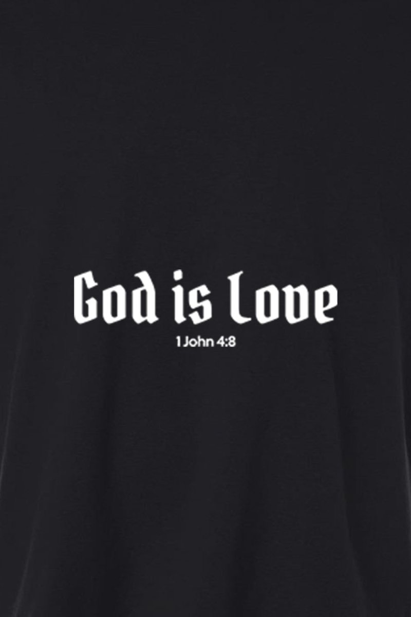 God is Love Unisex Garment - Dyed Tee - Shepherds Shelf