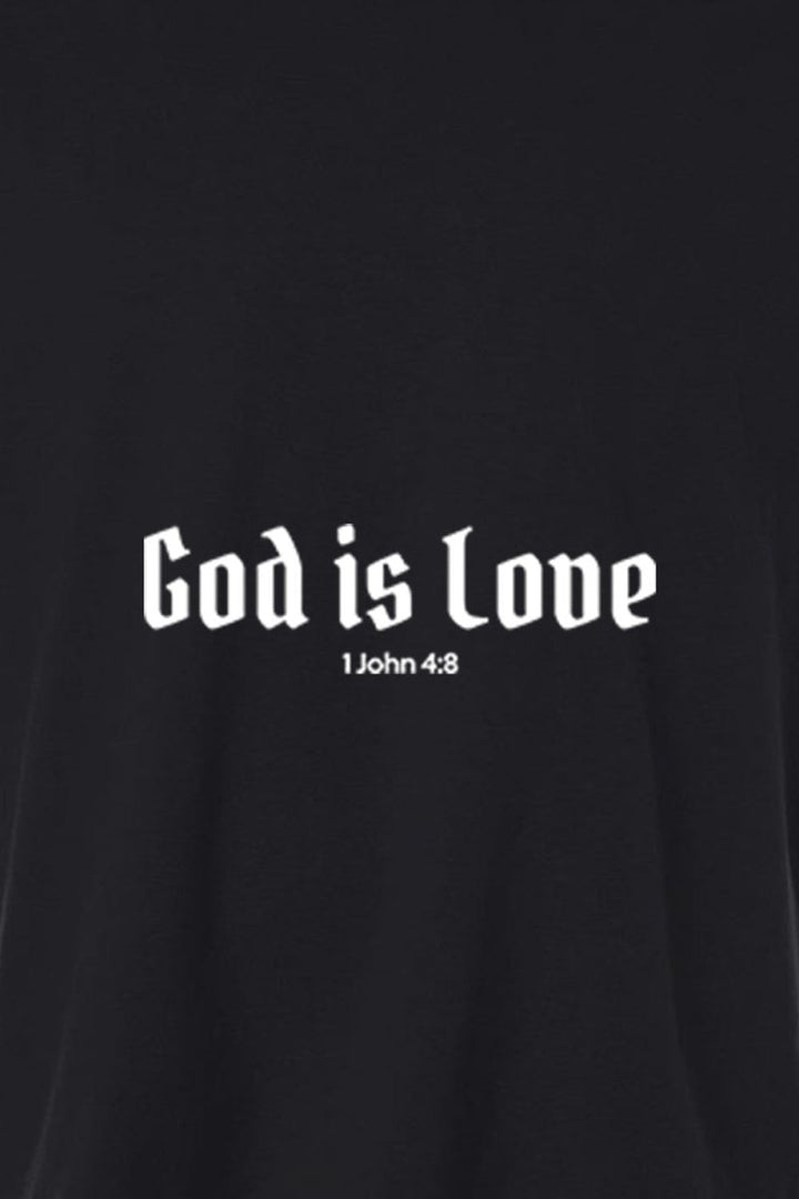 God is Love Unisex Garment - Dyed Tee - Shepherds Shelf