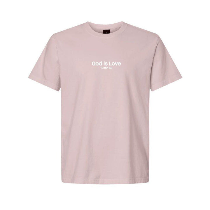God is Love Unisex Garment - Dyed Tee - Shepherds Shelf