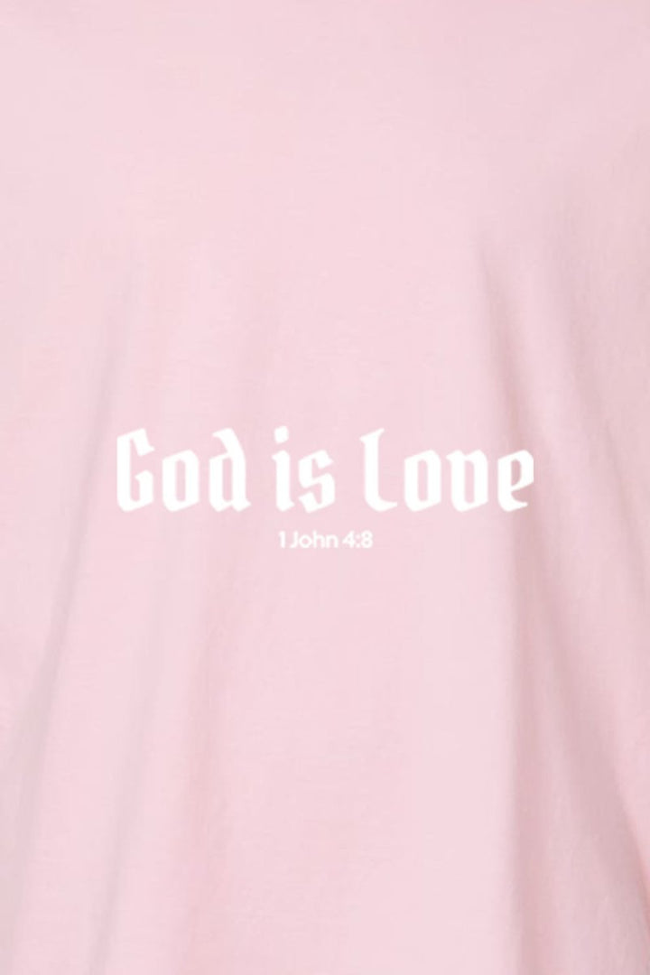 God is Love Unisex Garment - Dyed Tee - Shepherds Shelf