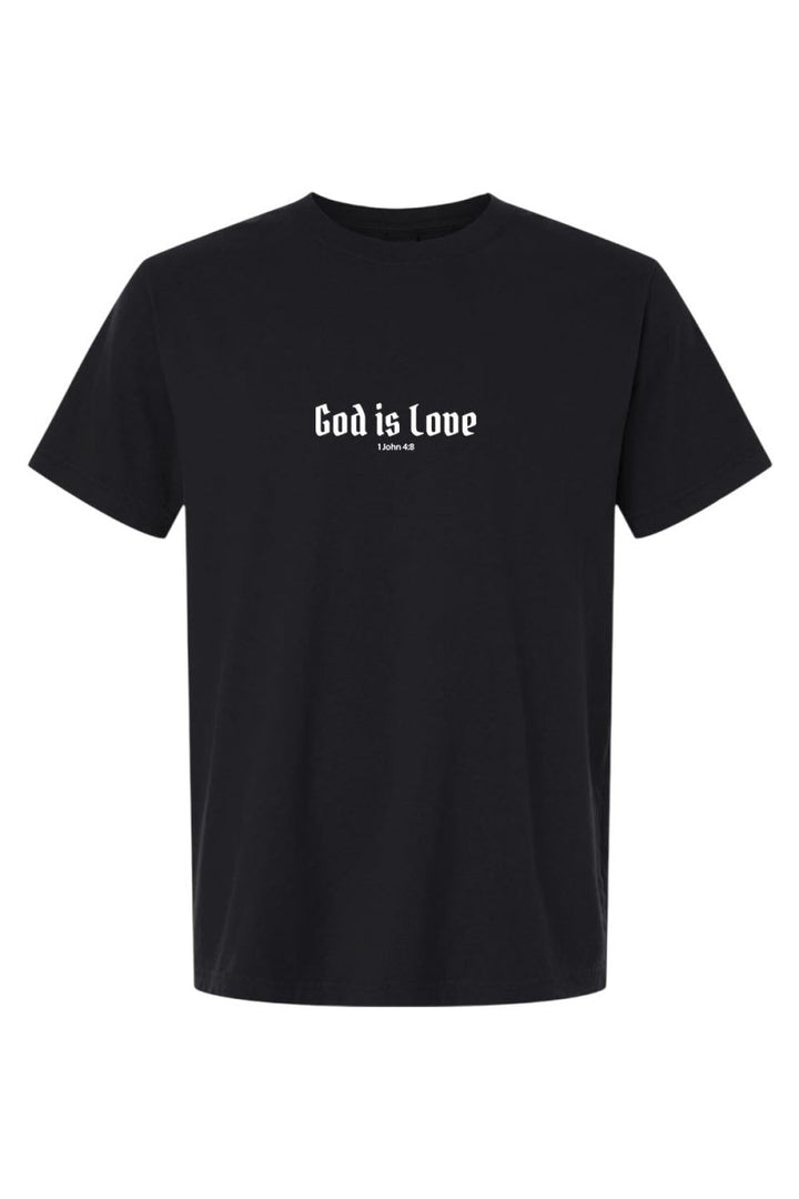God is Love Unisex Garment - Dyed Tee - Shepherds Shelf