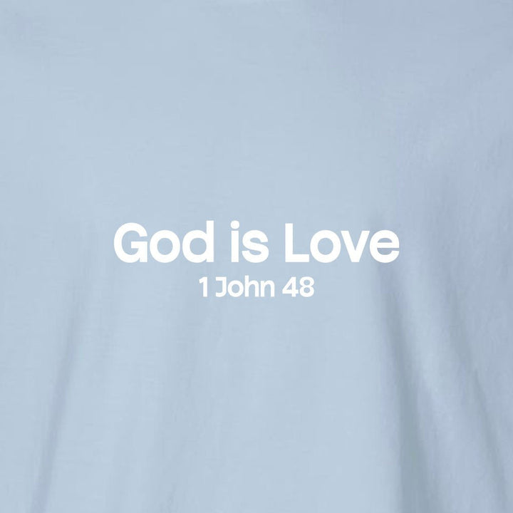 God is Love Unisex Garment - Dyed Tee - Shepherds Shelf