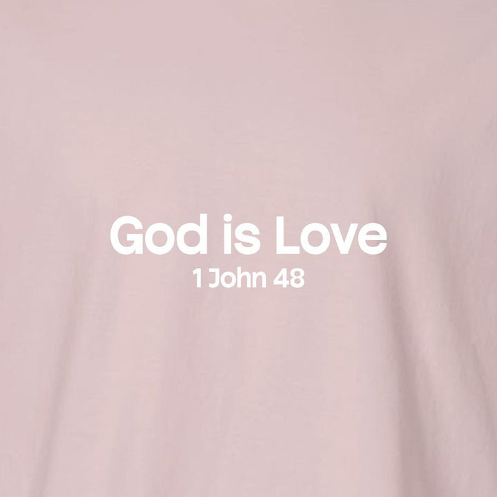 God is Love Unisex Garment - Dyed Tee - Shepherds Shelf