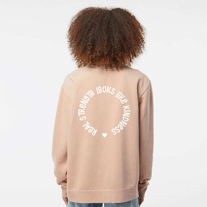 Heart Unisex Pigment - Dyed Crewneck Sweatshirt - Shepherds Shelf